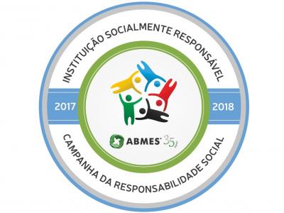 Imagem mostra o selo da Campanha da Responsabilidade Social