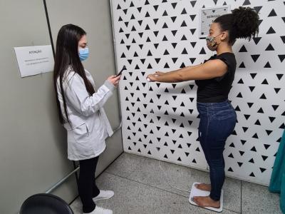 Clínica-Escola da UNG realiza exame de bioimpedância
