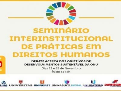 Instituições se unem para realizar 1º Seminário Interinstitucional dos Direitos Humanos
